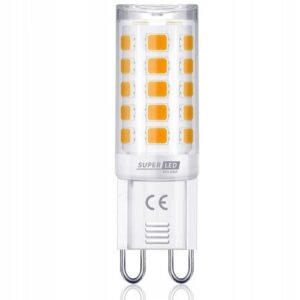 LED bulb G9 3.4W =40W 400lm 230V SMD warm light, E class